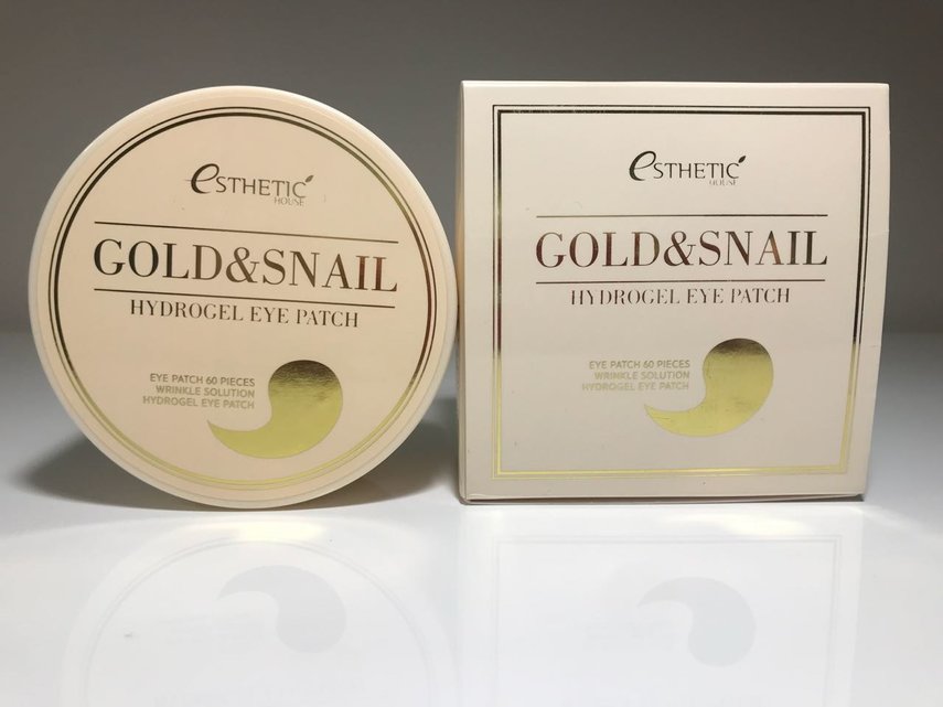 Набор гидрогелевых патчей для глаз ЗОЛОТО/УЛИТКА 